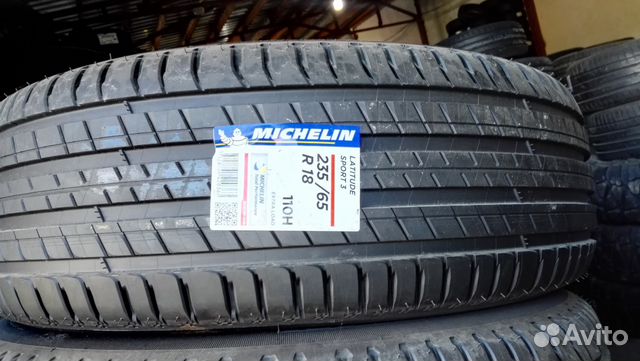 Новые Michelin Latitude Sport 3 235/65 R18 110 H