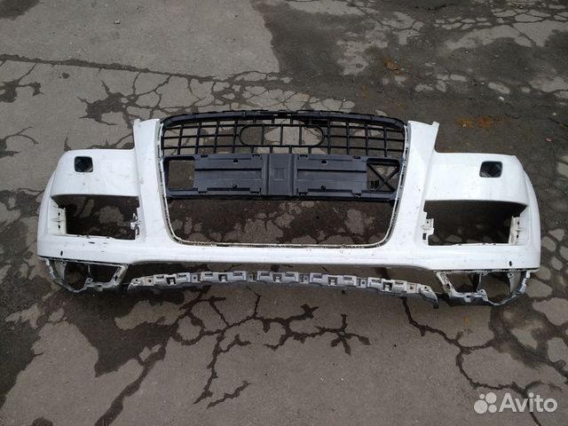 Audi Q7 4L бампер передний рестайлинг
