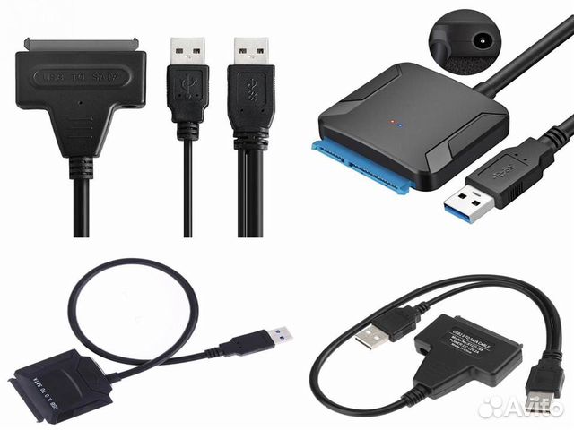 SATA к USB адаптер USB 3,0 и 2,0 SATA к USB адаптер USB 3,0 и 2,0