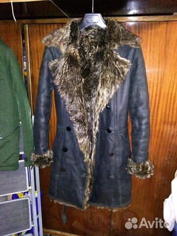 Дубленка натуральная с мехом тосканы. р. 42-44 Дубленка натуральная с мехом тосканы. р. 42-44