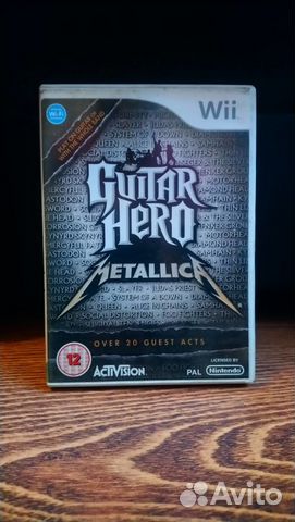 Guitar hero. Rock band. Nintendo WII