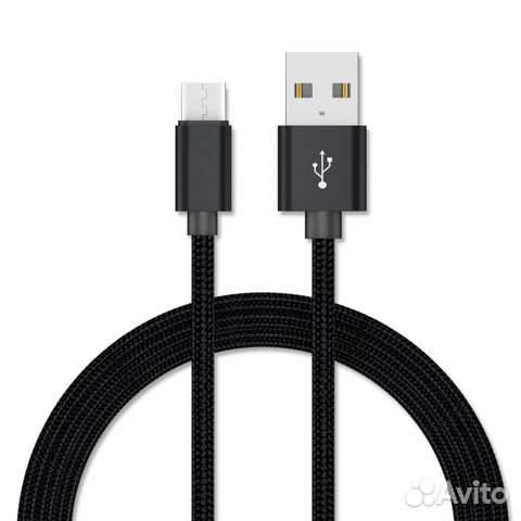 Плетеный Зарядный кабель для Android V8 Плетеный Зарядный кабель для Android V8