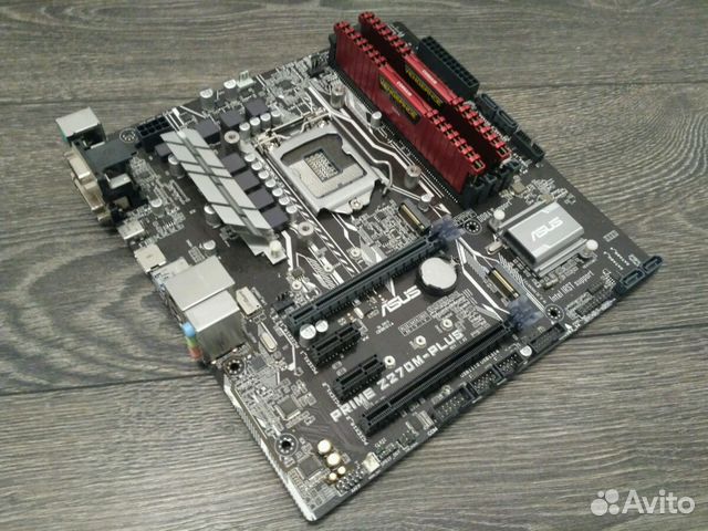 Материнская плата Asus Prime Z270m plus (1151) Материнская плата Asus Prime Z270m plus (1151)