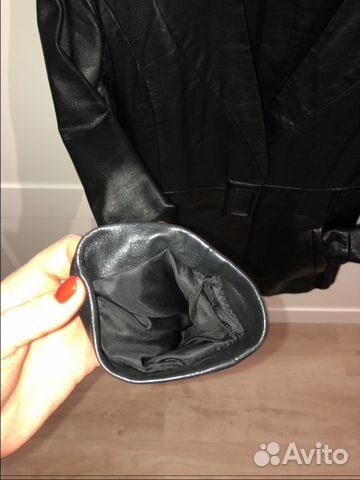 Кожаный пиджак фирмы Acasta