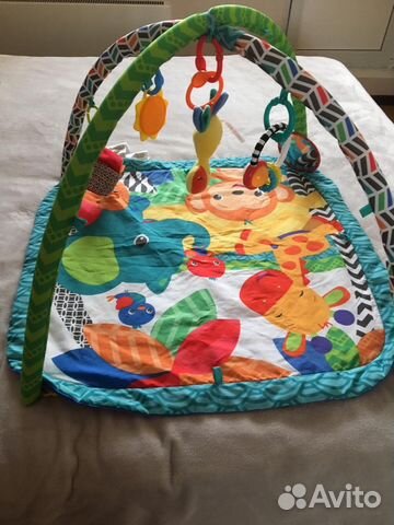 Развивающий коврик bright starts zippy zoo Развивающий коврик bright starts zippy zoo