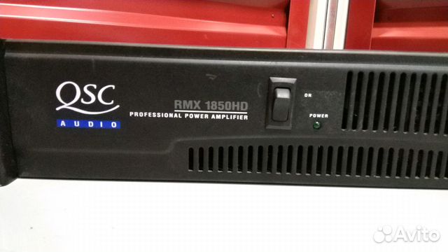 QSC rmx1850hd усилитель 600Вт 4Ом QSC rmx1850hd усилитель 600Вт 4Ом