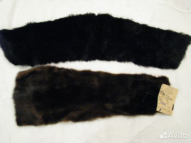 Шкурка норковая и овчина на воротник СССР Шкурка норковая и овчина на воротник СССР