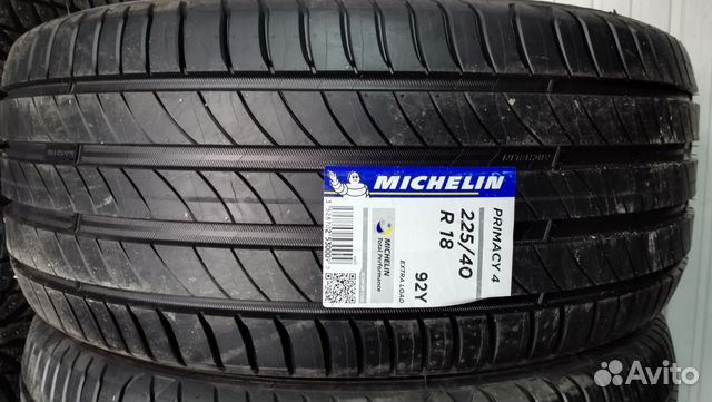 Новые Michelin Primacy 4 225/40 R18 XL 92 W