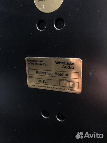 Акустика Westlake audio SM-1VF Топовые мониторы