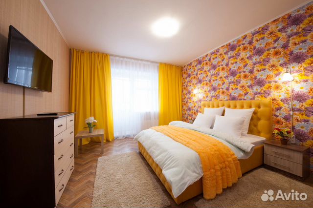 

1-к. квартира, 42 м², 2 кровати