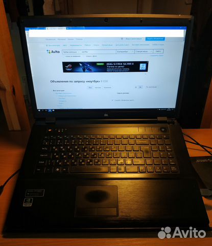 Ноутбук 17,3 дюйма 6Gb ram 500Gb HDD