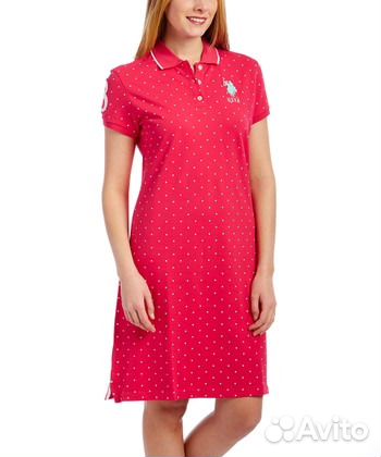 Платье поло Us polo assn