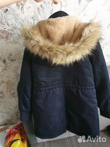 Парка утепленная H&M 134 р Парка утепленная H&M 134 р