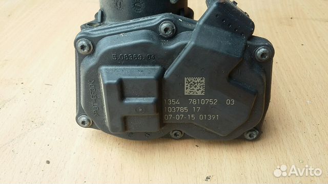 BMW F20 F30 F10 F01 F25 F26 дроссельная заслонка
