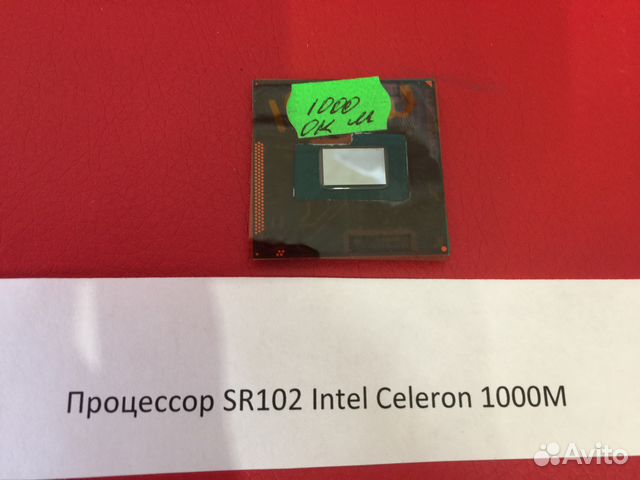 Процессор для ноутбука SR102 Intel Celeron 1000M