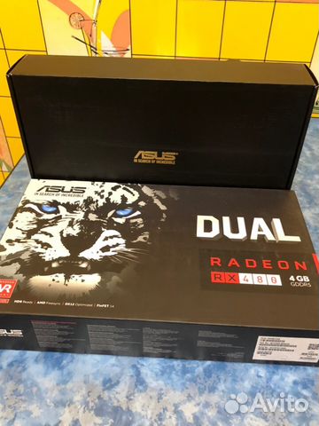 Asus AMD Radeon RX 480 4 GB dual OC