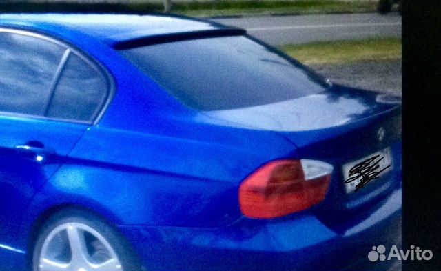 Спойлер на заднее стекло BMW E90