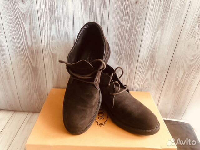 Замшевые женские ботинки Tods р.р 39-39,5 UK 5 Замшевые женские ботинки Tods р.р 39-39,5 UK 5