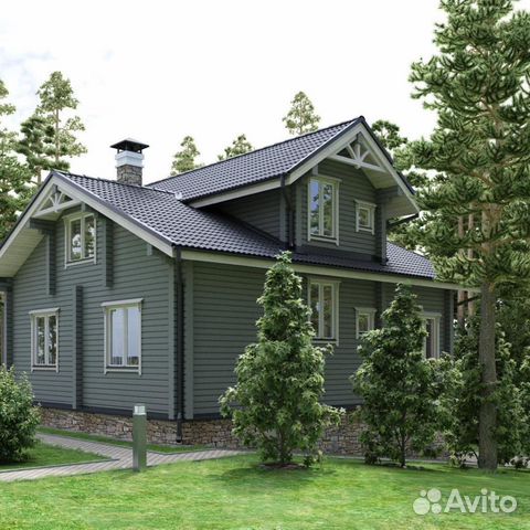 Дом из бруса 130 м2 под ключ. Без предоплаты