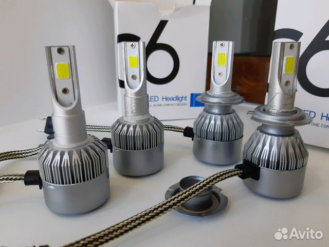 Лампочки диодные C6 LED Headlight