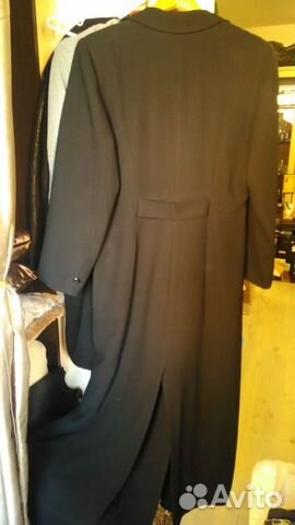 Пальто весная/осень черн., разм.рос.48-50