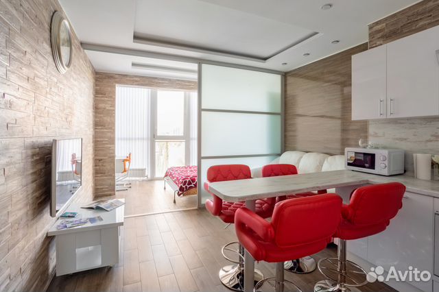 

Квартира-студия, 30 м², 2 кровати