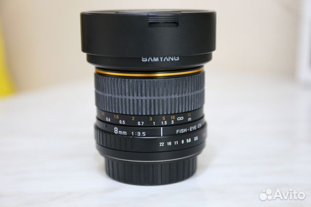 Samyang 8 mm f/3.5 Fish-eye CS Canon EF-S