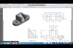 Выполнение чертежей в Revit, autocad