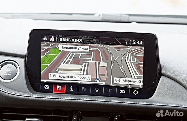 Штатная навигация Мазда 3, 6, CX-5, 9 MZD Connect