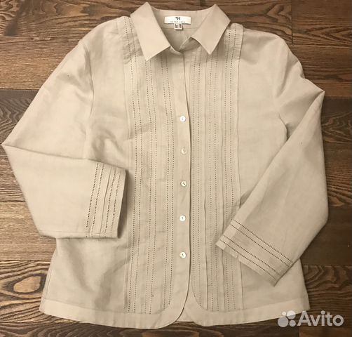 Льняная блузка Peter Hahn 44-46 Льняная блузка Peter Hahn 44-46