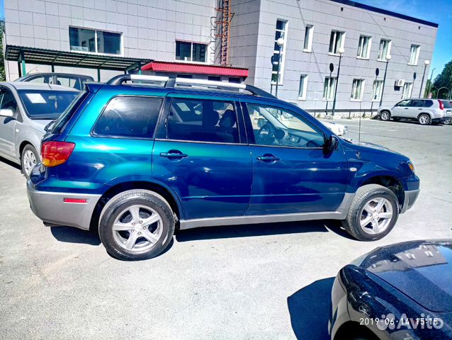 Mitsubishi Outlander 2.4 AT, 2004, 154 000 км