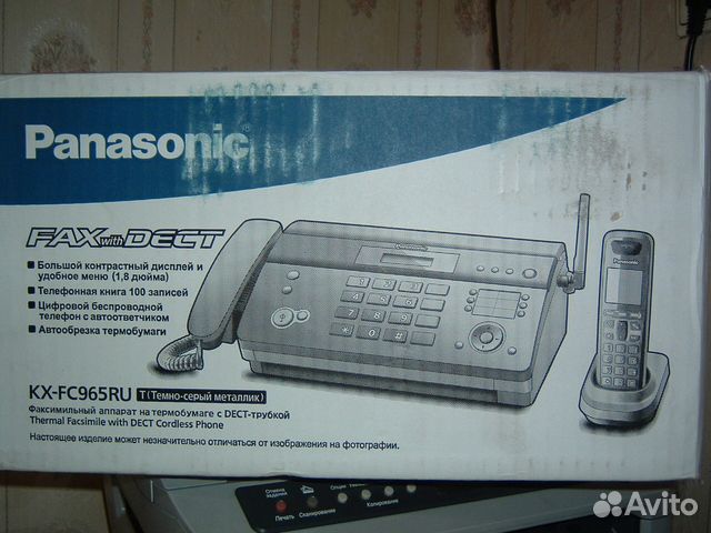 Факс Panasonic KX - FC965RU