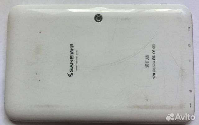 Планшет Sanei n78 Планшет Sanei n78