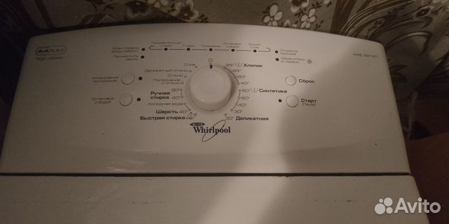 Вертикальная стиральная машинка Whirlpool awe 2214