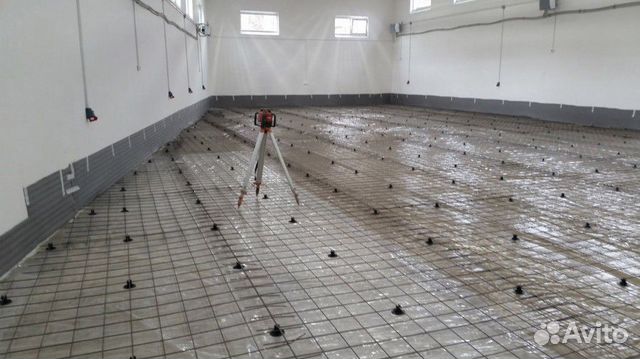 Стяжка пола механизированная с пластификаторами Стяжка пола механизированная с пластификаторами