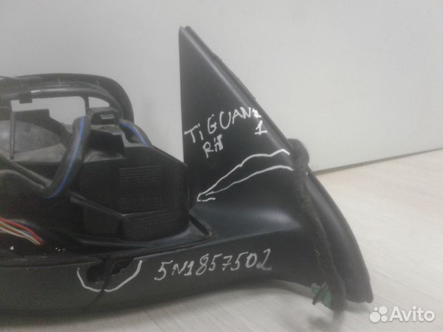 Зеркало правое Volkswagen Tiguan 1 oem 5N1857502 Зеркало правое Volkswagen Tiguan 1 oem 5N1857502