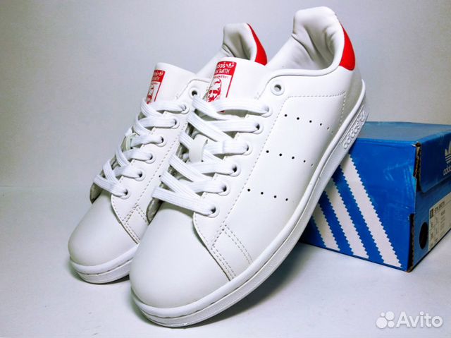 Кроссовки Adidas Stan Smith женские красные (37) купить в Москве | Личные  вещи | Авито