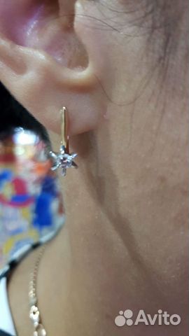 Серьги с бриллиантами