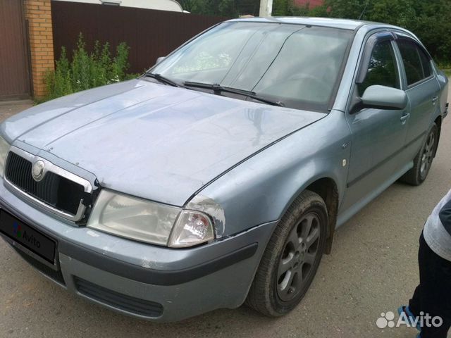 Skoda Octavia 1.8 МТ, 2003, битый, 291 000 км