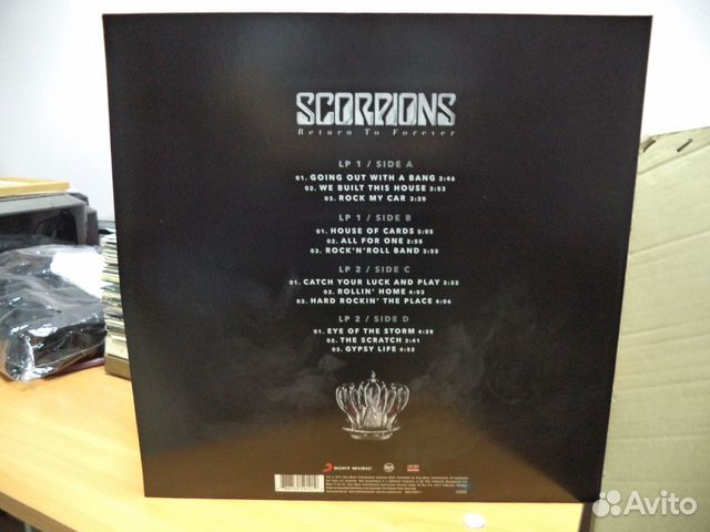 Scorpions Return To Forever (2 LP) 2015 Mint