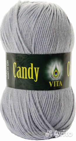 Пряжа Candy (100 шерсть) 100г/178 м vita, Германи