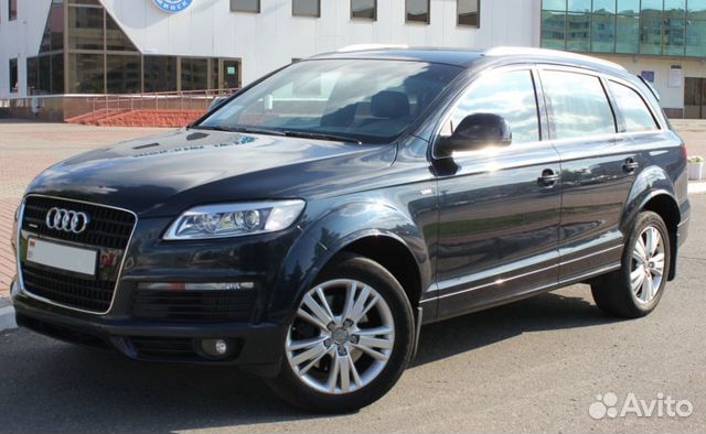 Расширители арок Audi Q7 4L S-line