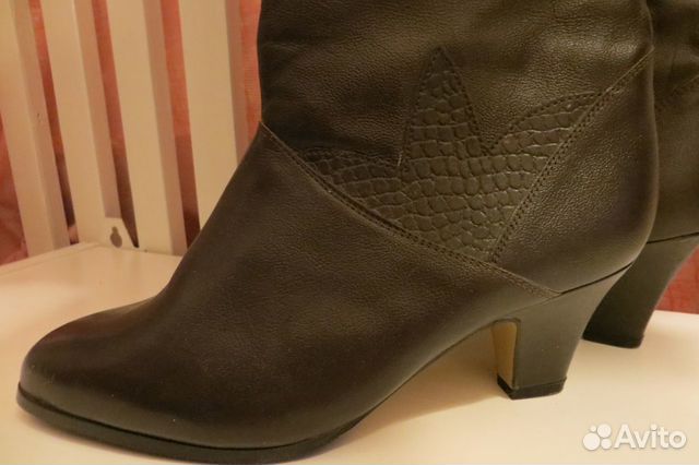 Сапоги зимние новые натуральная кожа
