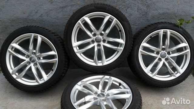 Оригинальные колеса на Audi A4 B9 R18