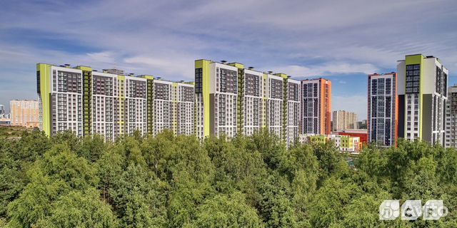 2-к квартира, 54.4 м², 14/25 эт.