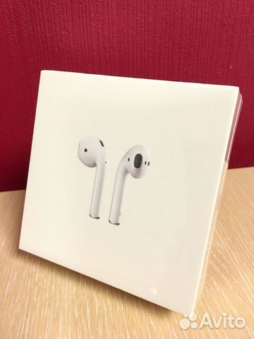 Новые Наушники Apple AirPods 2 с беспровод. заряд Новые Наушники Apple AirPods 2 с беспровод. заряд