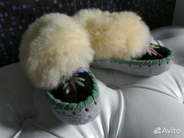 Угги для дома, 23р., ст.14,5см, нат.овчина
