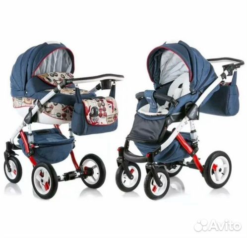 Коляска 2-в-1 Adamex Barletta