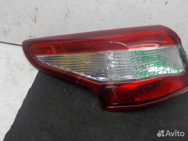 Фонарь задний левый наружный на Nissan Qashqai