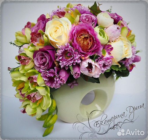 Цветы, интерьер